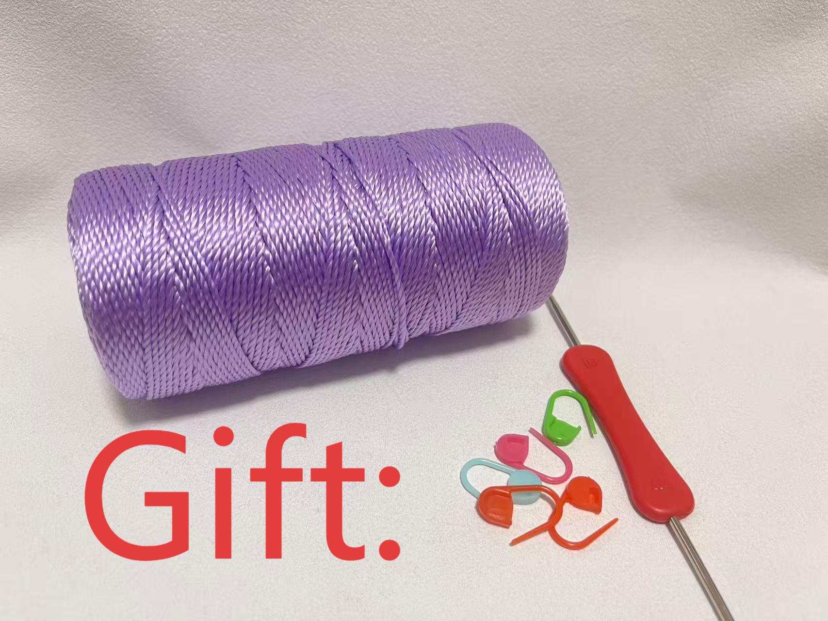 Art Craft Yarn - Fil de polypropylène coloré de 1.5mm