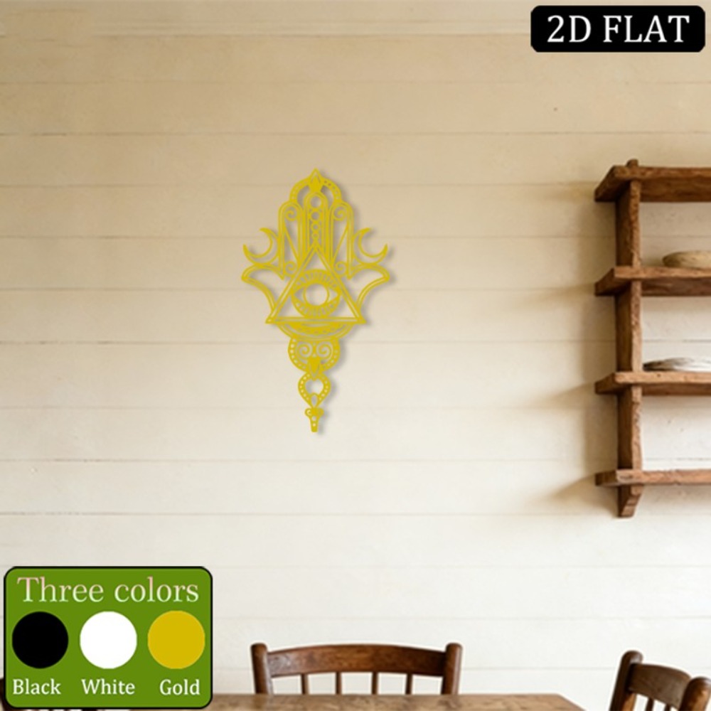 Art & Craft Voucher Code - CIFBUY Décoration Murale Métallique Hamsa et