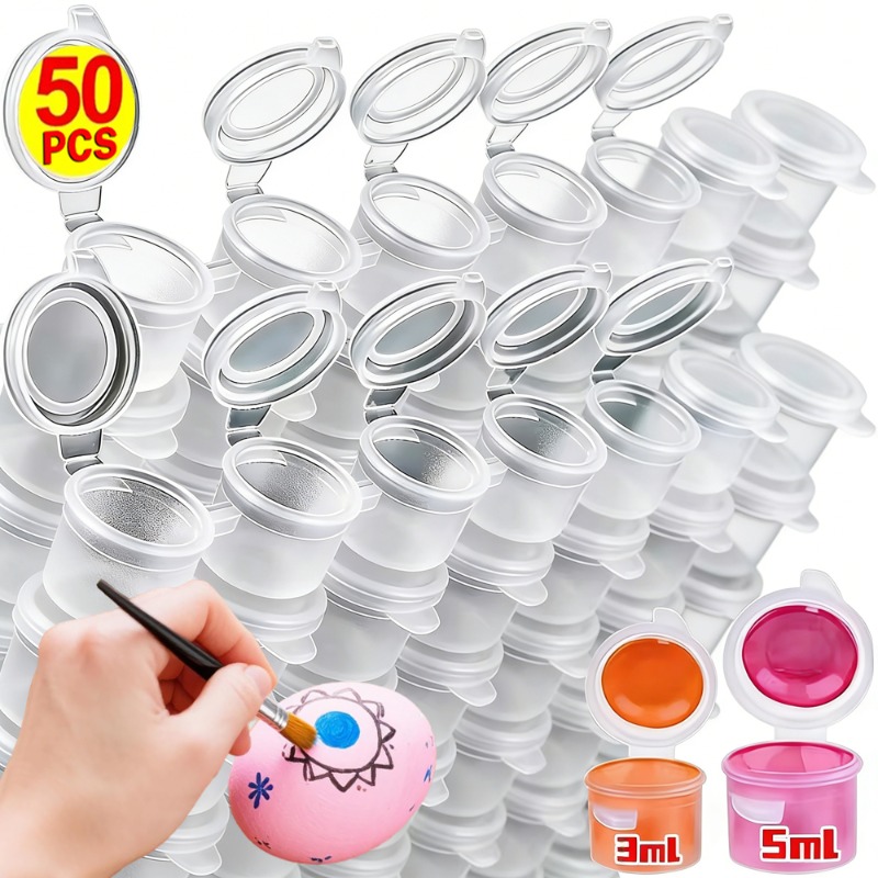 Art Craft Cup - Pots de peinture vides, Mini récipients