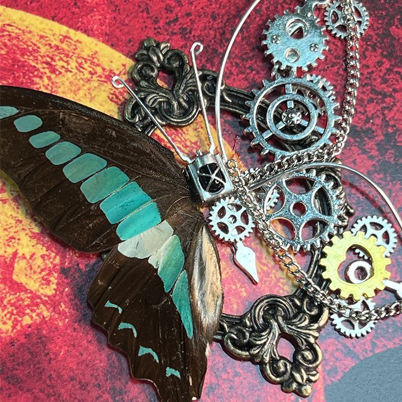 Art Craft Kits - Kit DIY Cadre Papillon Steampunk avec