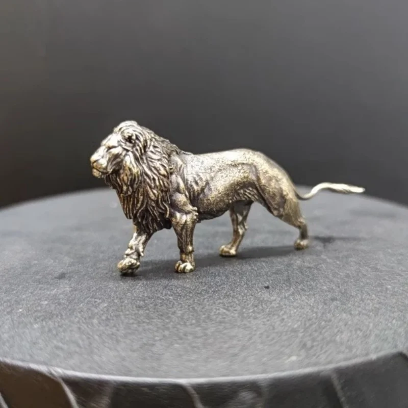 Art Craft Lion - Mini Sculpture de Lion en laiton