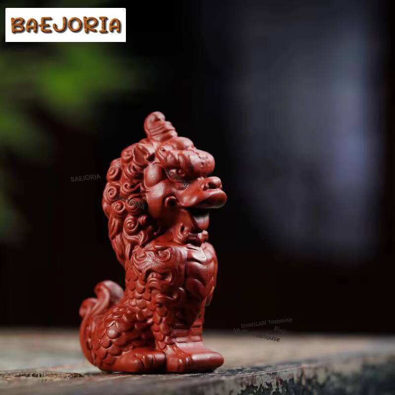 Art Craft Lion - Exquise figurine de lion en argile