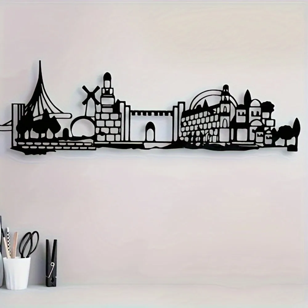 Art & Craft Voucher Code - CIFBUY Décoration murale en fer, silhouette