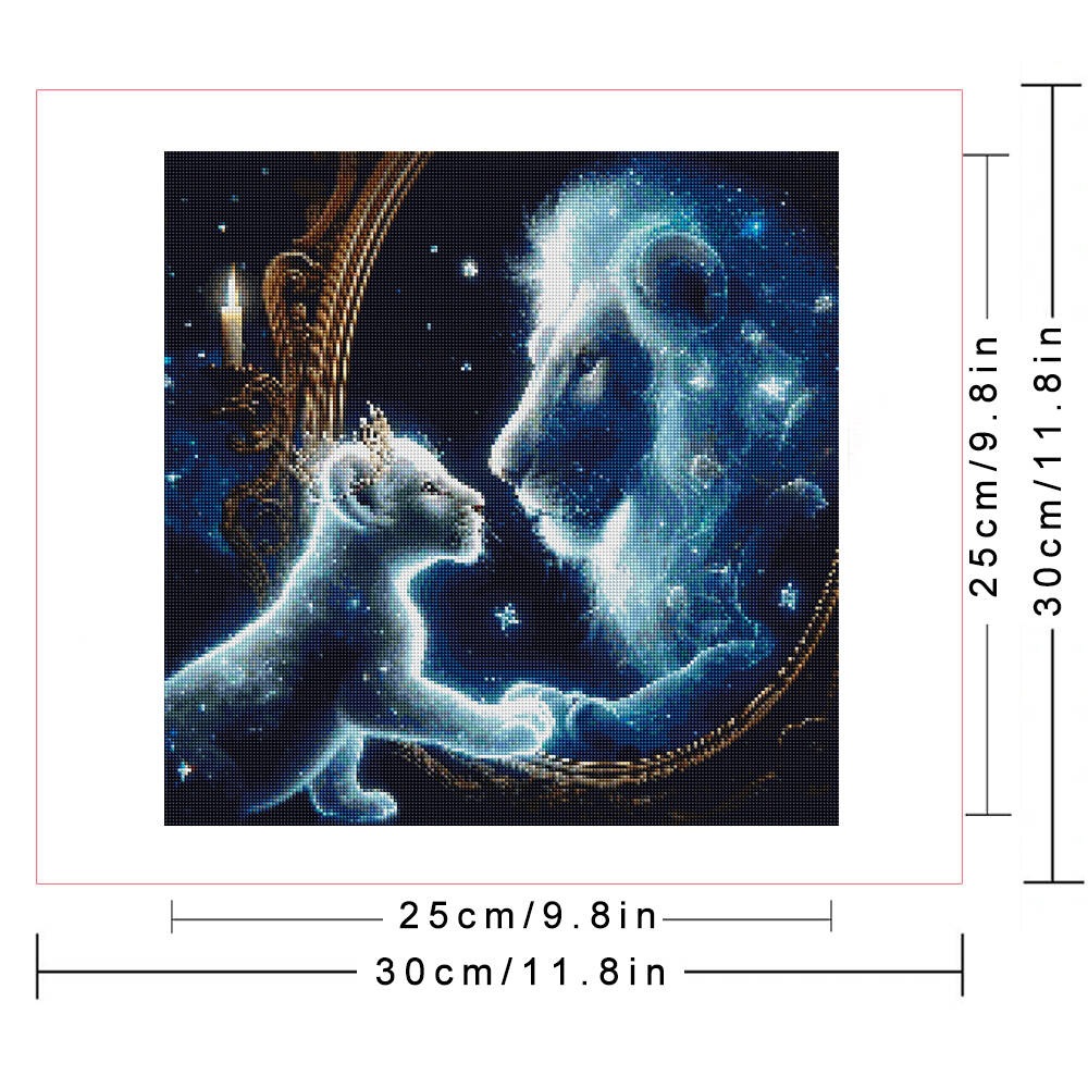 Huacan-Diamond Painting, Anima - Art Craft Lion avis et prix