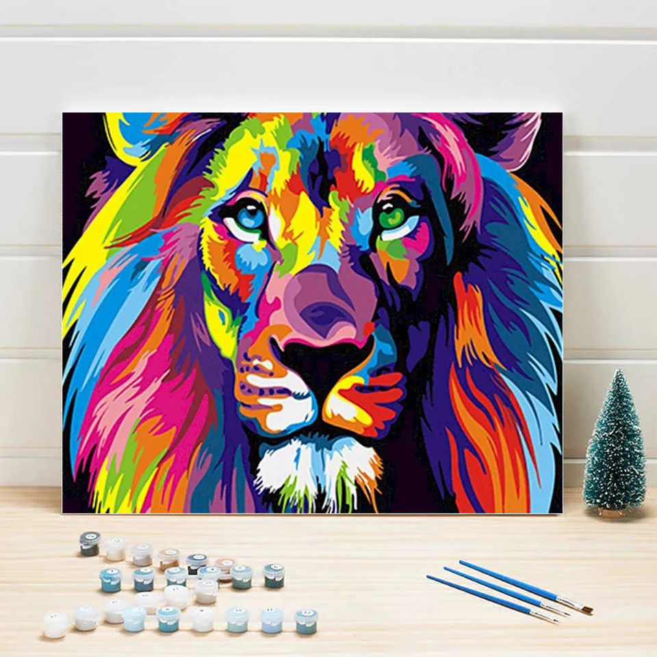 AZQSD adulte peinture par numé - Art Craft Lion avis et prix