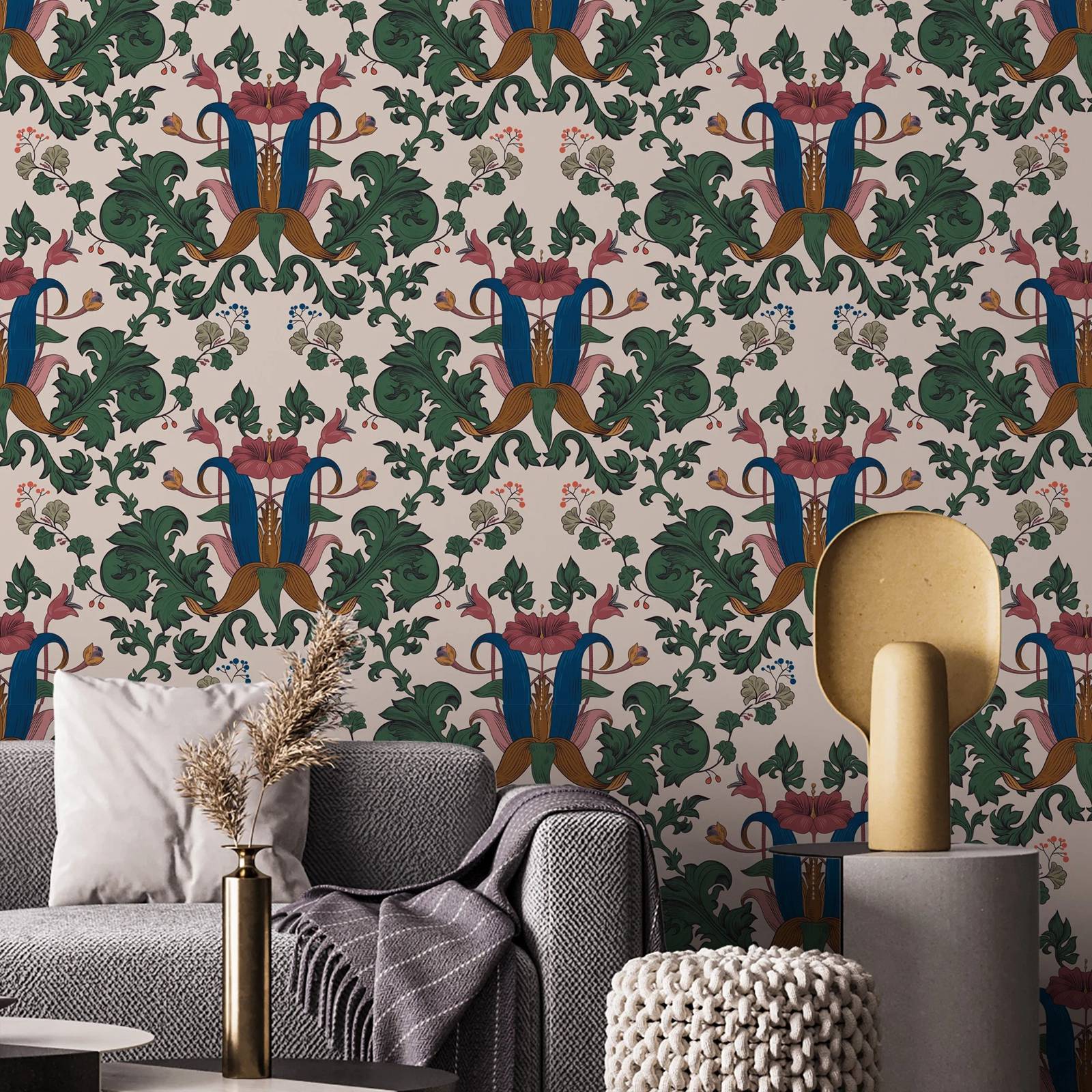 Papier peint inspiré de Willia - Art Craft William Morris avis et prix