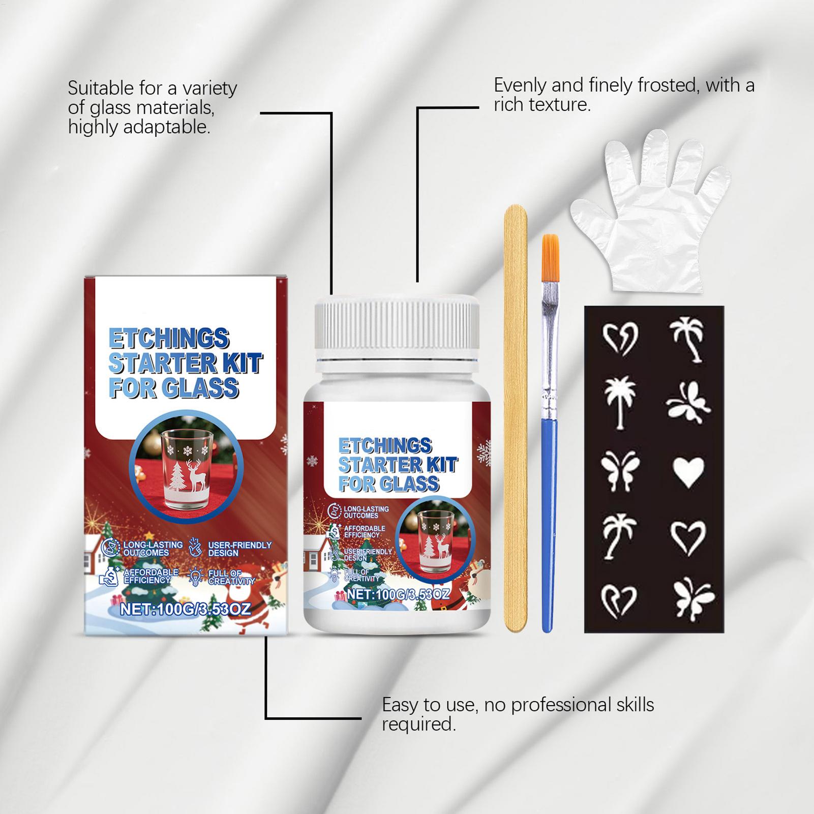 Kit de gravure sur verre, Kit  - Art Craft Cup avis et prix