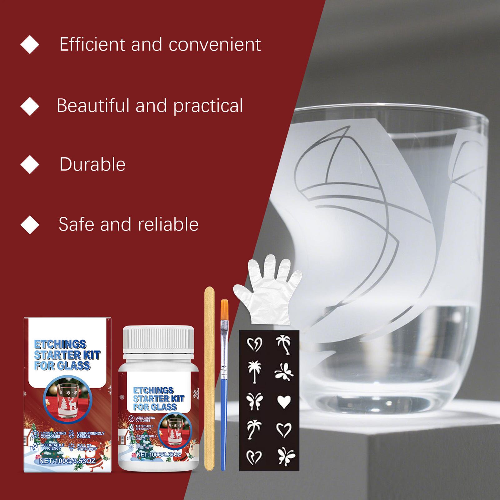 Kit de gravure sur verre, Kit  - Art Craft Cup avis et prix