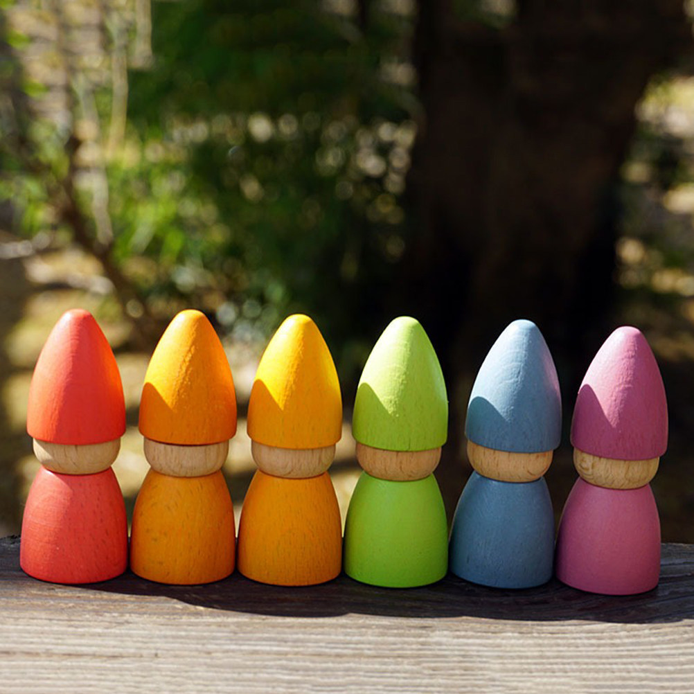 6 figurines en bois non peinte - Art Craft Kits avis et prix