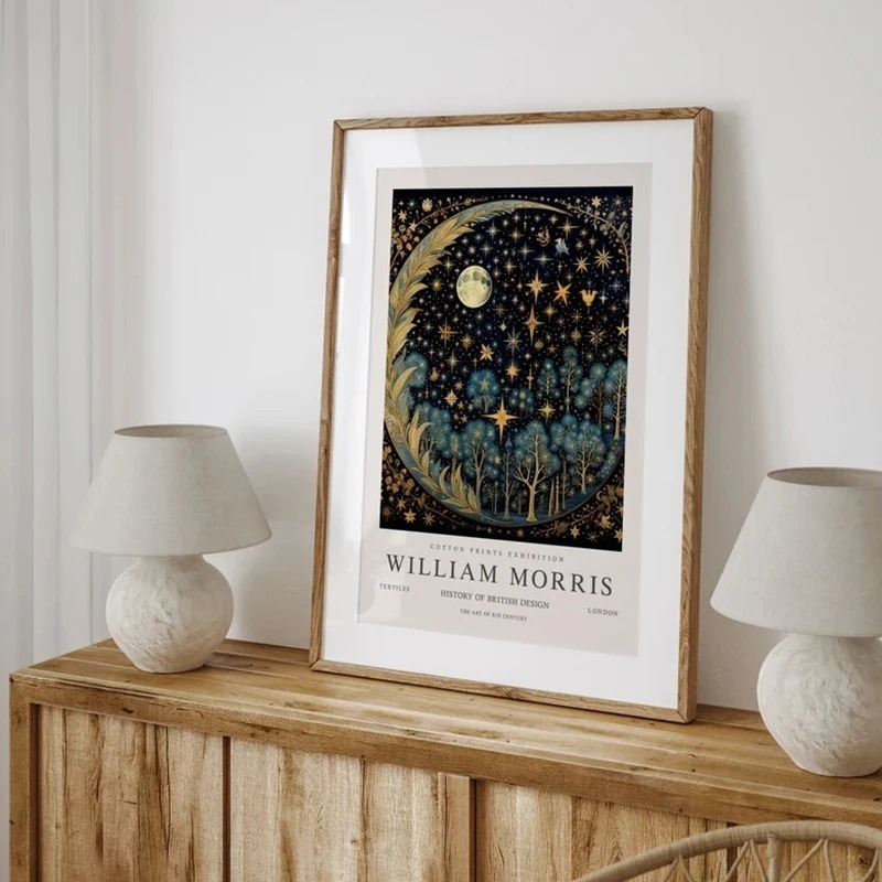 Affiches d'exposition Vintage  - Art Craft William Morris avis et prix