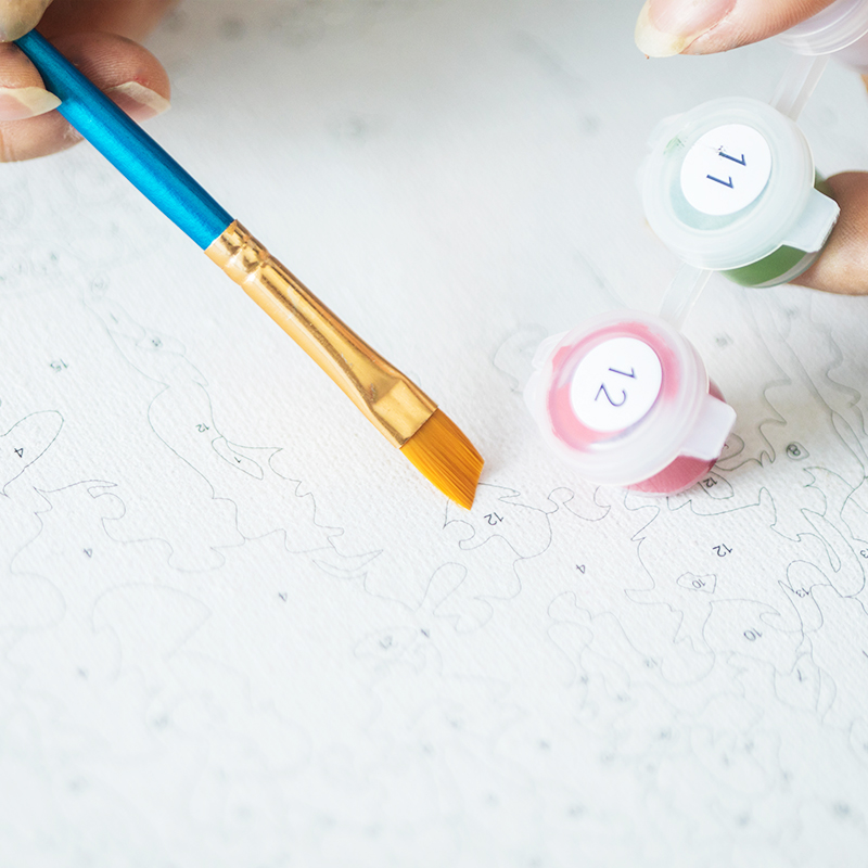 Peinture par numéros sans cadr - Art Craft Lion avis et prix