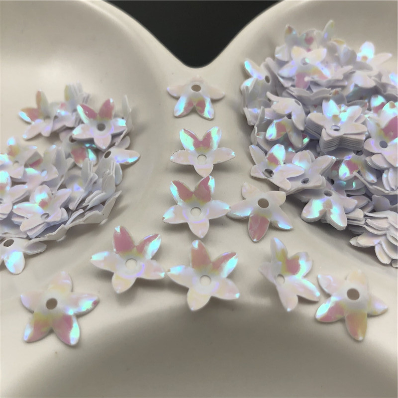 Paillettes à fleurs blanches A - Art Craft Cup avis et prix