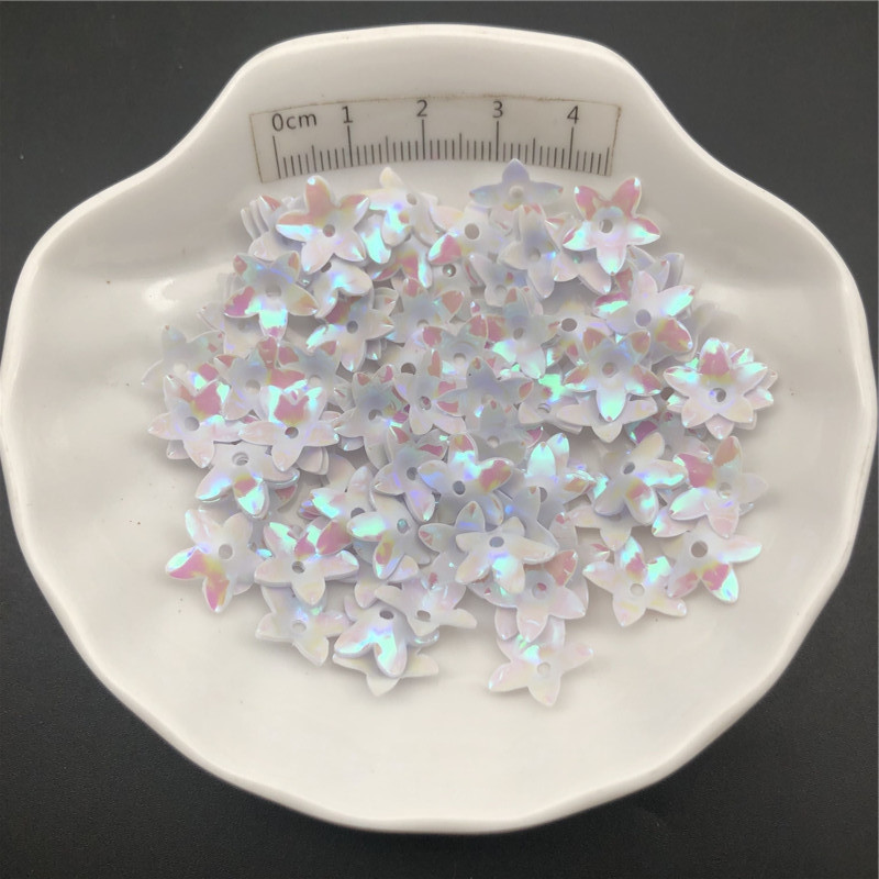 Paillettes à fleurs blanches A - Art Craft Cup avis et prix