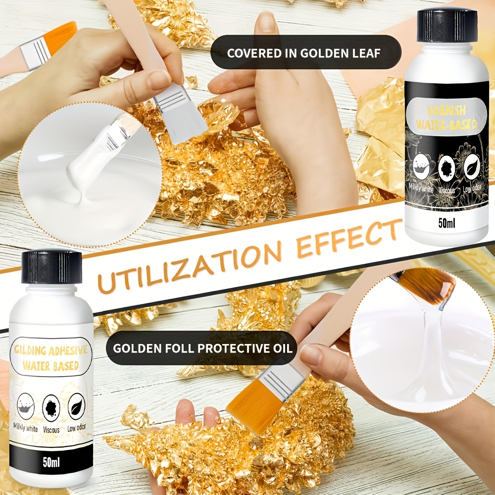 Colle Golden Leaf 50ml+50ml, p - Art Craft Using Leaves avis et prix