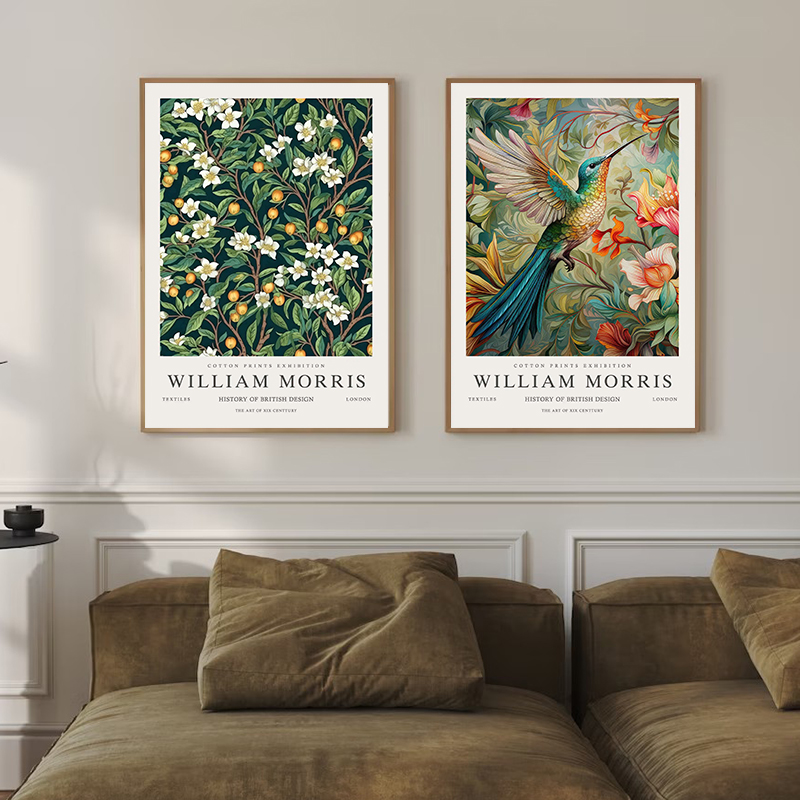 Affiche d'art Vintage William  - Art Craft William Morris avis et prix