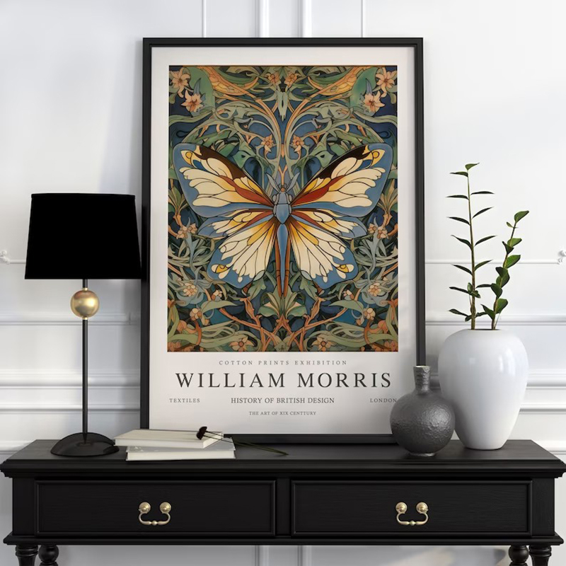 Affiche d'art Vintage William  - Art Craft William Morris avis et prix