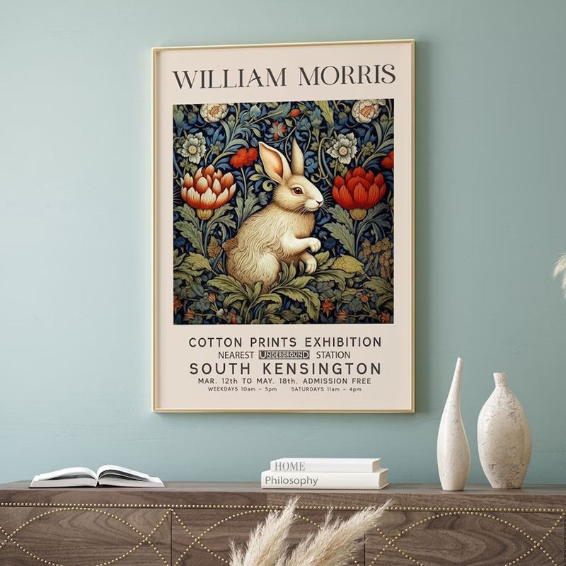 Affiche d'art Vintage William  - Art Craft William Morris avis et prix